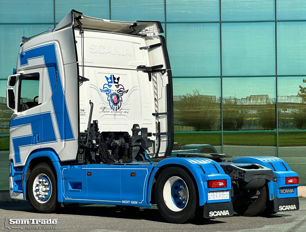 Scania R450 NGS Full AIR Retarder Full Spoiler 2X Tanks Super Condition Belgium-Truck - شاحنة جرار: صور 3 Scania R450 NGS Full AIR Retarder Full Spoiler 2X Tanks Super Condition Belgium-Truck - شاحنة جرار: صور 3