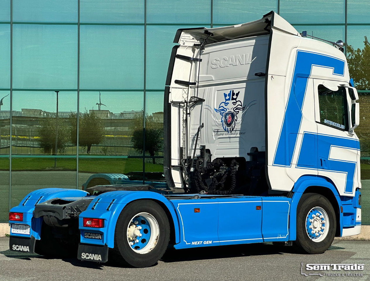 Scania R450 NGS Full AIR Retarder Full Spoiler 2X Tanks Super Condition Belgium-Truck - شاحنة جرار: صور 4 Scania R450 NGS Full AIR Retarder Full Spoiler 2X Tanks Super Condition Belgium-Truck - شاحنة جرار: صور 4