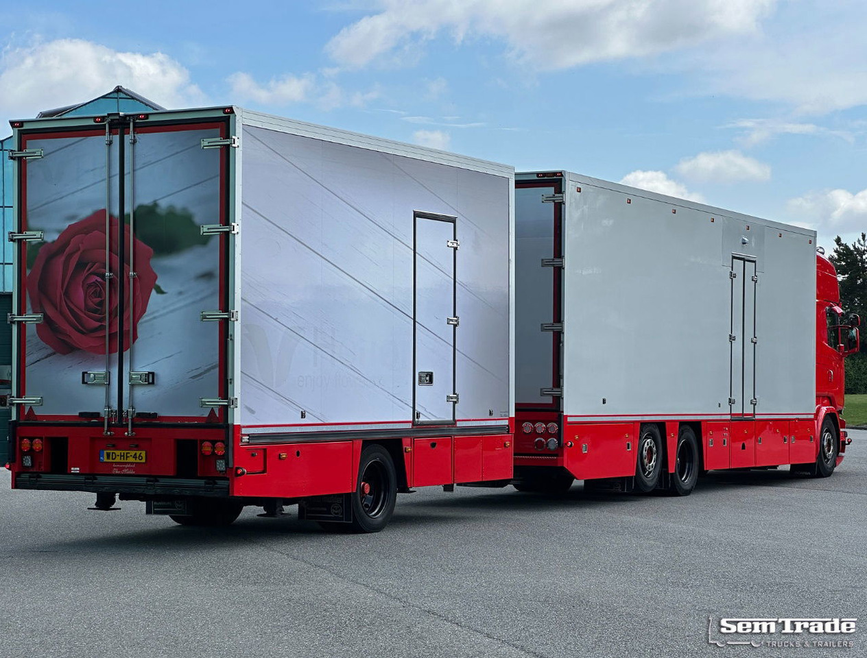 Scania R580 V8 Retarder 2X Thermo King Theo Mulder Isolated Boxes Super Condition NL-Combi - مبردة شاحنة: صور 4 Scania R580 V8 Retarder 2X Thermo King Theo Mulder Isolated Boxes Super Condition NL-Combi - مبردة شاحنة: صور 4