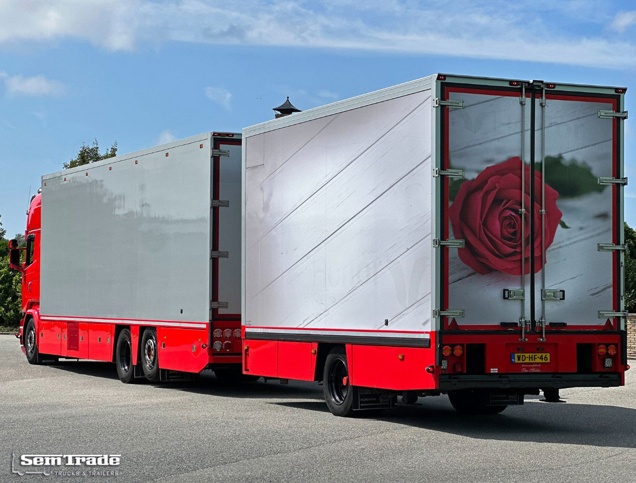 Scania R580 V8 Retarder 2X Thermo King Theo Mulder Isolated Boxes Super Condition NL-Combi - مبردة شاحنة: صور 3 Scania R580 V8 Retarder 2X Thermo King Theo Mulder Isolated Boxes Super Condition NL-Combi - مبردة شاحنة: صور 3