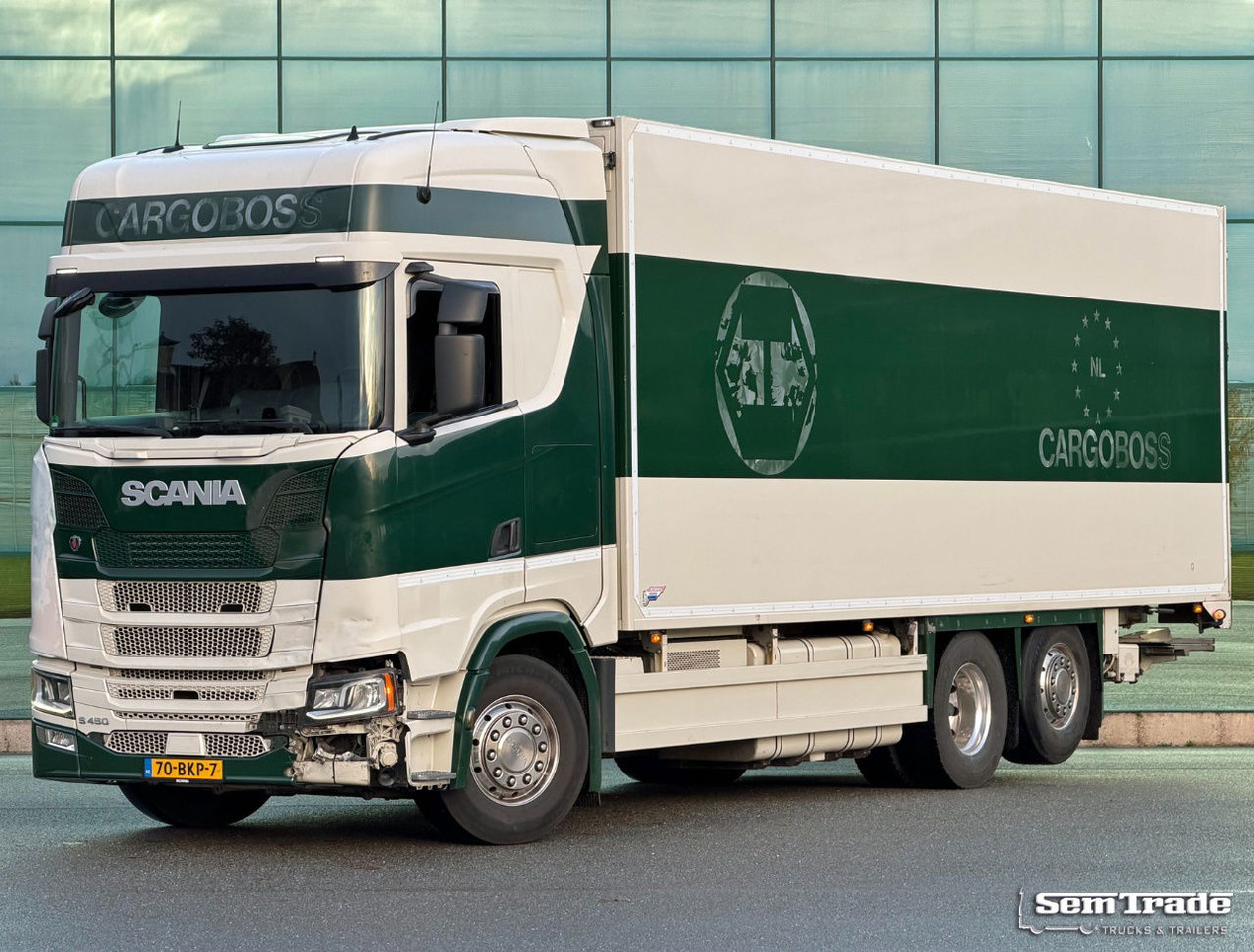 Scania S450 Full AIR Retarder VAN Beurden Isolated BOX Hydrarolls TRS Cooling NL-Truck - مبردة شاحنة: صور 1 Scania S450 Full AIR Retarder VAN Beurden Isolated BOX Hydrarolls TRS Cooling NL-Truck - مبردة شاحنة: صور 1