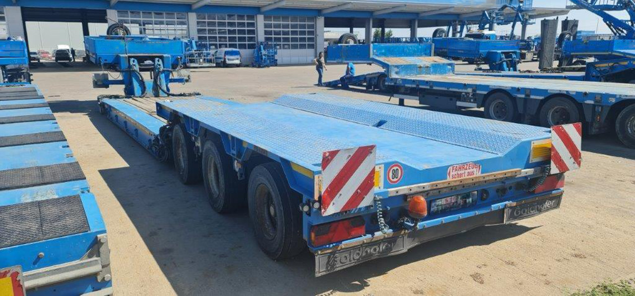 Golfhofer STZ-VKL 3-34/80A with Extension beam´s - عربة مسطحة منخفضة مقطورة: صور 4 Golfhofer STZ-VKL 3-34/80A with Extension beam´s - عربة مسطحة منخفضة مقطورة: صور 4