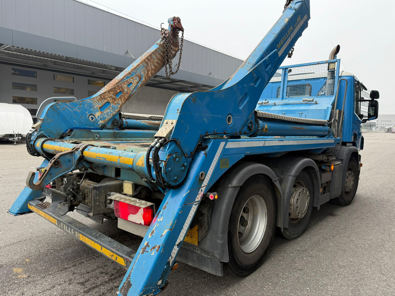 SCANIA P450 6x2 + AK16N TC - شاحنات قابلة للفك شاحنة: صور 4 SCANIA P450 6x2 + AK16N TC - شاحنات قابلة للفك شاحنة: صور 4