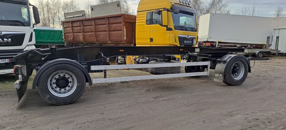 Huffermann Przyczepa na wózku HAR 1870 do hakowca - مقطورة هوك ليفت/ لود لوجر: صور 1 Huffermann Przyczepa na wózku HAR 1870 do hakowca - مقطورة هوك ليفت/ لود لوجر: صور 1