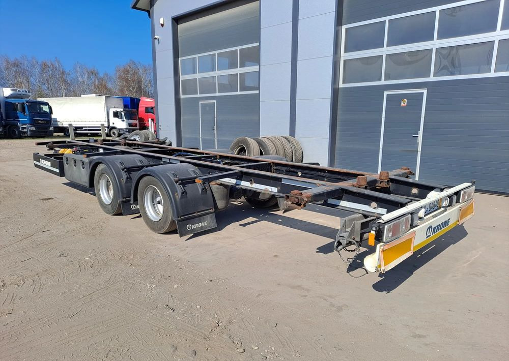 Krone Przyczepa Tandem - شاحنات الحاويات/ جسم علوي قابل للتغيير مقطورة: صور 1 Krone Przyczepa Tandem - شاحنات الحاويات/ جسم علوي قابل للتغيير مقطورة: صور 1