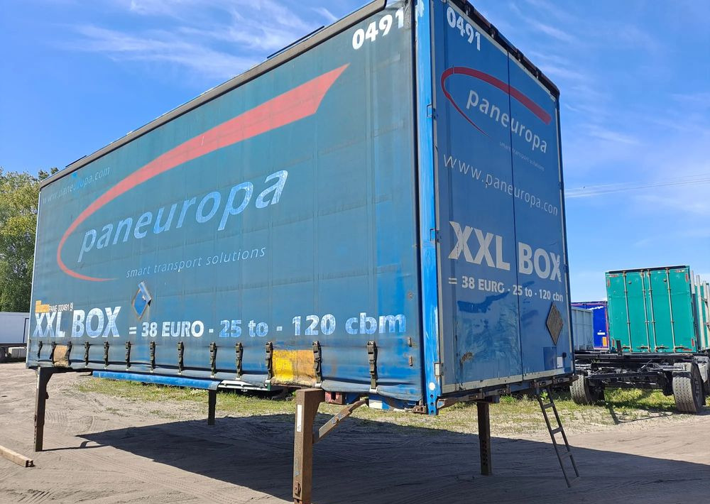 Krone Zabudowa Jumbo Firana BDF 7.70 m - جسم السيارة - بغطاء جانبي: صور 3 Krone Zabudowa Jumbo Firana BDF 7.70 m - جسم السيارة - بغطاء جانبي: صور 3