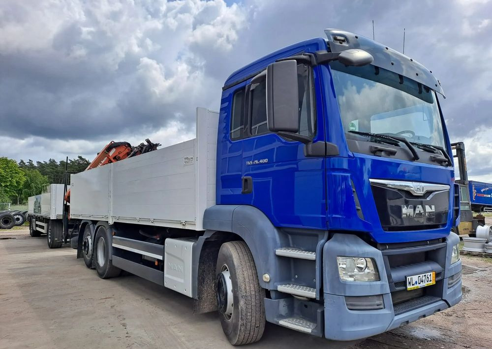 MAN TGS 26.400 Budowlanka Euro 6 - شاحنات مسطحة, شاحنة كرين: صور 2 MAN TGS 26.400 Budowlanka Euro 6 - شاحنات مسطحة, شاحنة كرين: صور 2