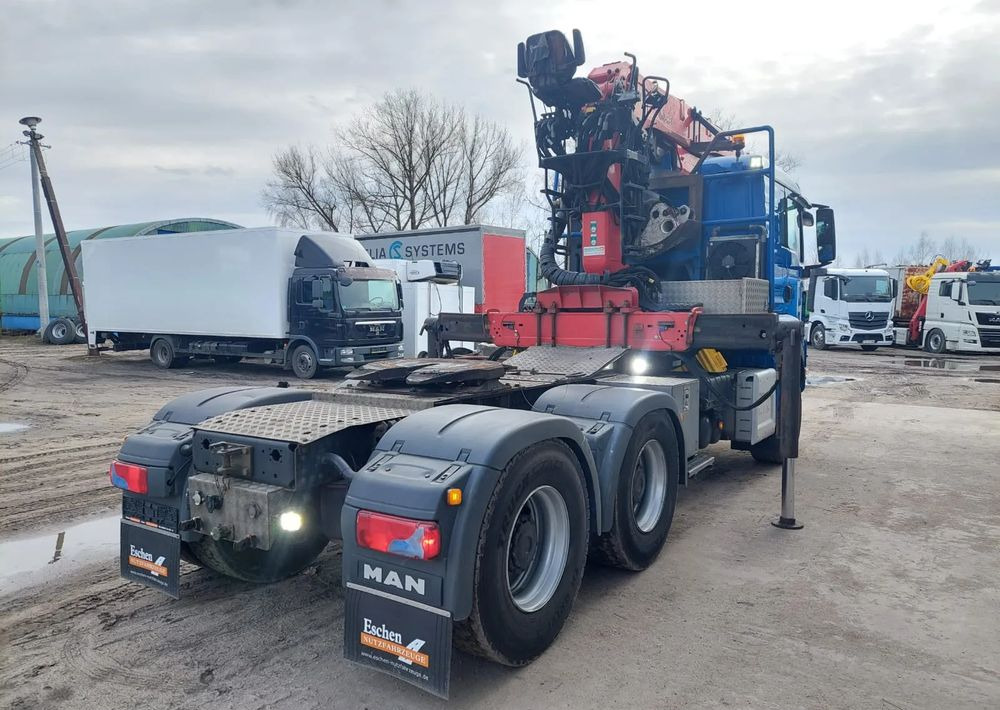 MAN TGS 26-480 6x4 do drewna PALFINGER Epsilon S 270L83 - شاحنة جرار: صور 4 MAN TGS 26-480 6x4 do drewna PALFINGER Epsilon S 270L83 - شاحنة جرار: صور 4