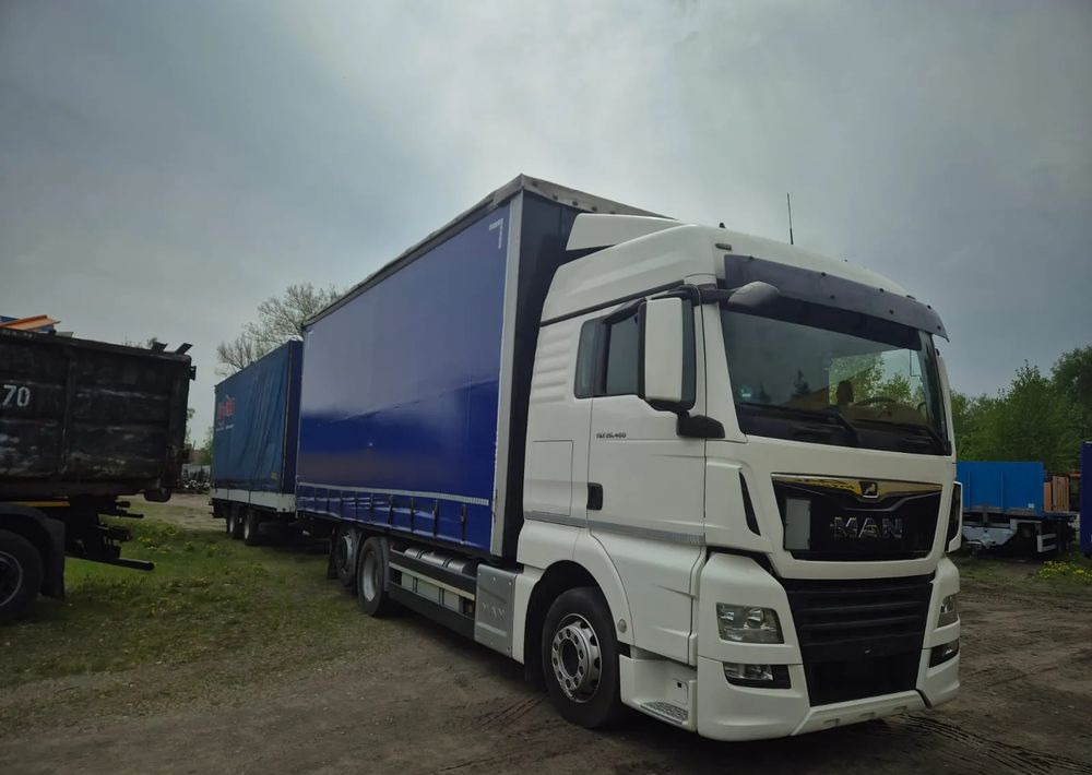 MAN TGX 26.460 Firana ZESTAW - شاحنة ستارة: صور 1 MAN TGX 26.460 Firana ZESTAW - شاحنة ستارة: صور 1