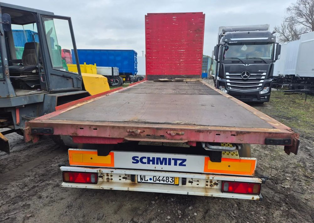 Schmitz Cargobull Przyczepa platforma Schmitz Krone - مقطورات مسطحة: صور 1 Schmitz Cargobull Przyczepa platforma Schmitz Krone - مقطورات مسطحة: صور 1