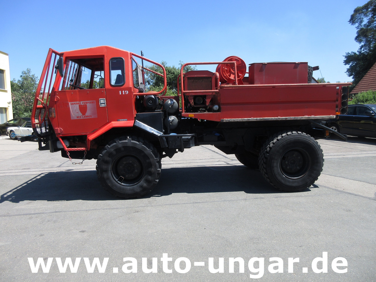 BRIMONT PM ETR Feuerwehr 4x4x4 AHK verwindbarer Rahmen Off-Road Winde Kriechgang - المطافئ: صور 4 BRIMONT PM ETR Feuerwehr 4x4x4 AHK verwindbarer Rahmen Off-Road Winde Kriechgang - المطافئ: صور 4