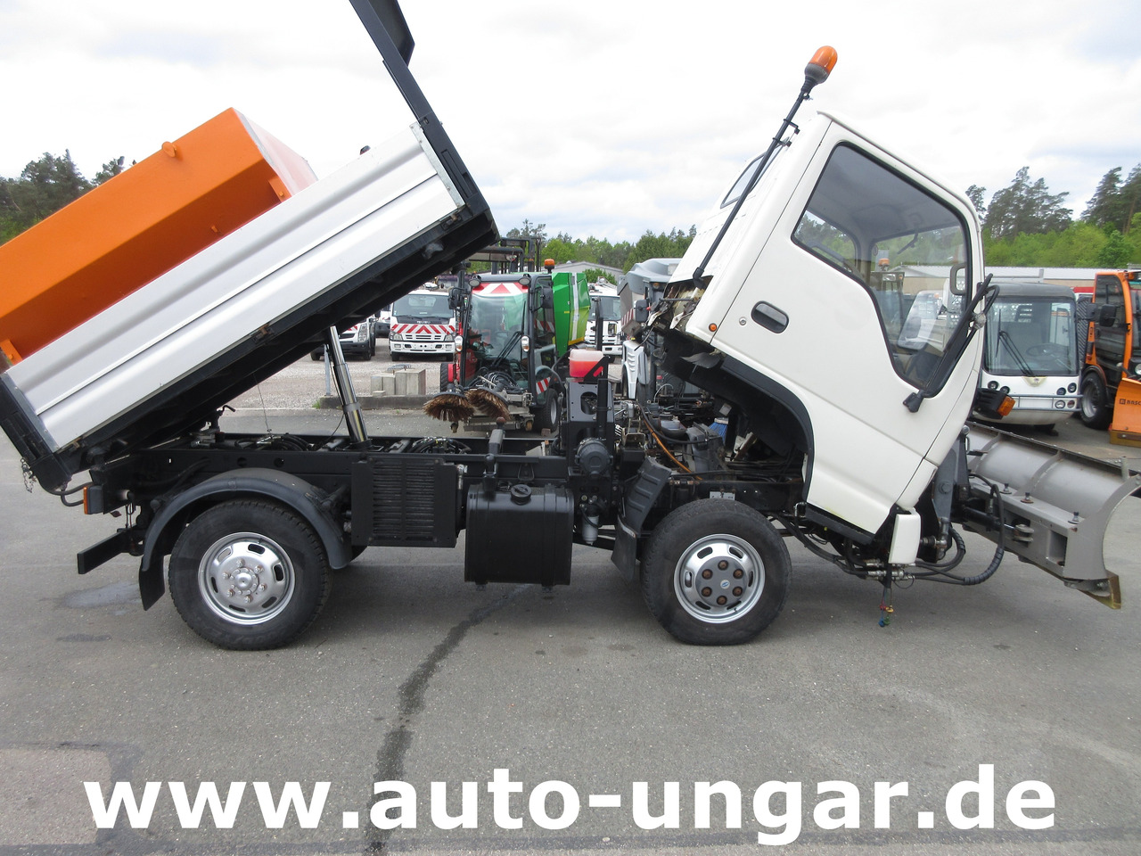 جرافة ثلج Durso Multimobil M3.50 Multicar Winterdienst 4x4 Kipper Pflug & Streuer: صور 15