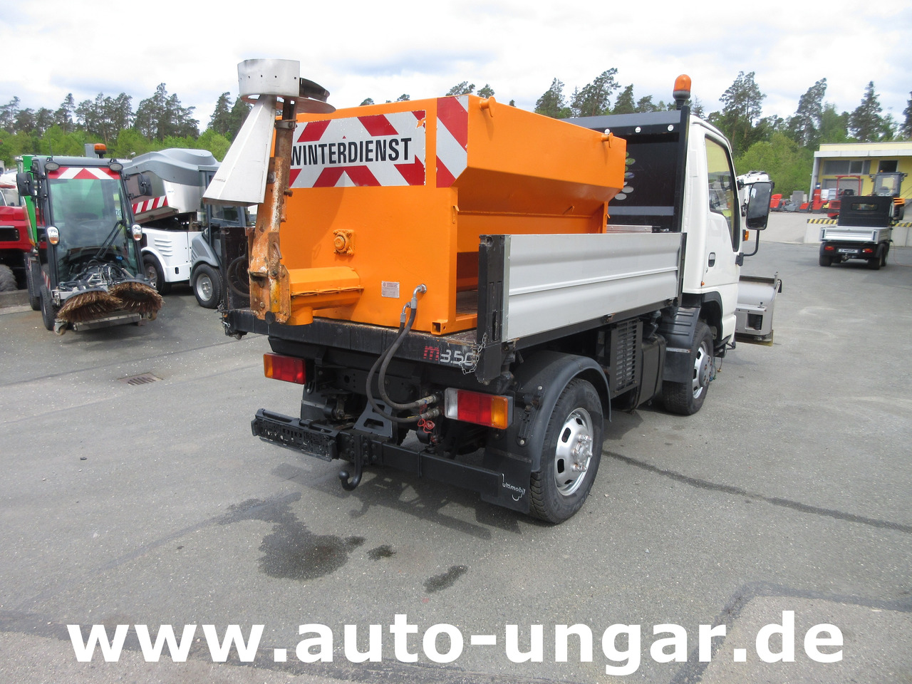 جرافة ثلج Durso Multimobil M3.50 Multicar Winterdienst 4x4 Kipper Pflug & Streuer: صور 25