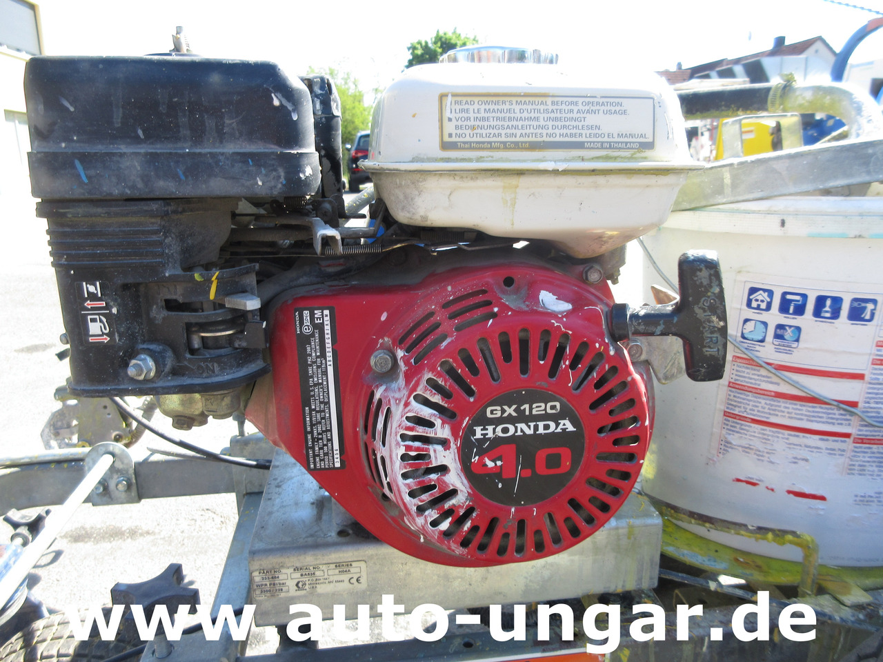 آلة أسفلت Graco LineLazer III 3900 Linedriver ride-on striper Roadmarking Straßenmarkierung: صور 8 آلة أسفلت Graco LineLazer III 3900 Linedriver ride-on striper Roadmarking Straßenmarkierung: صور 8