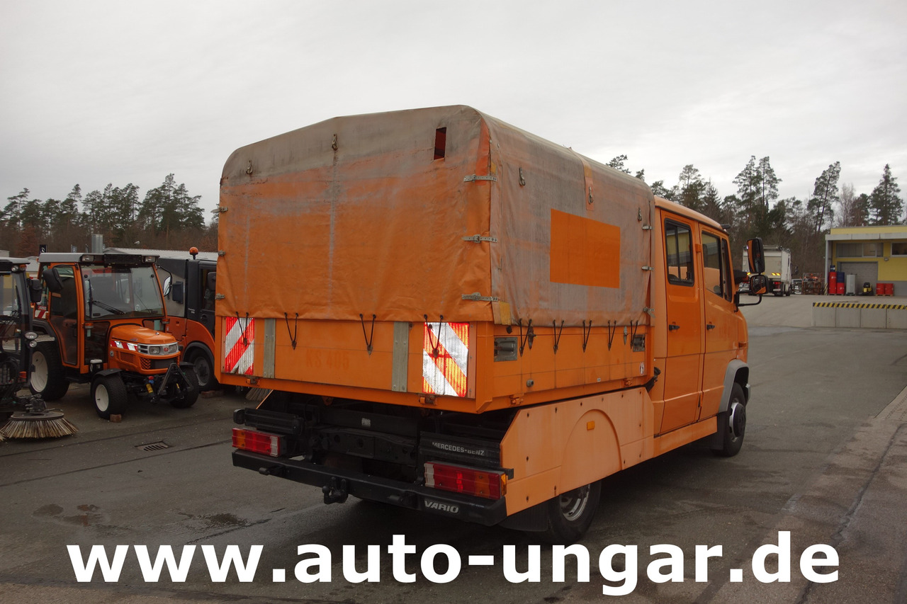 قلاب صغير MERCEDES-BENZ 614 D Vario Kipper DOKA Plane °961 Winterdienst: صور 17