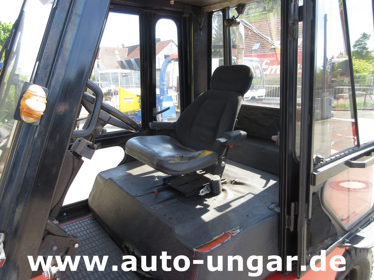 رافعة شوكية ديزل Nissan F04D 400 Diesel Gabelstapler 4.000kg Motorschaden Bj. 2002: صور 10