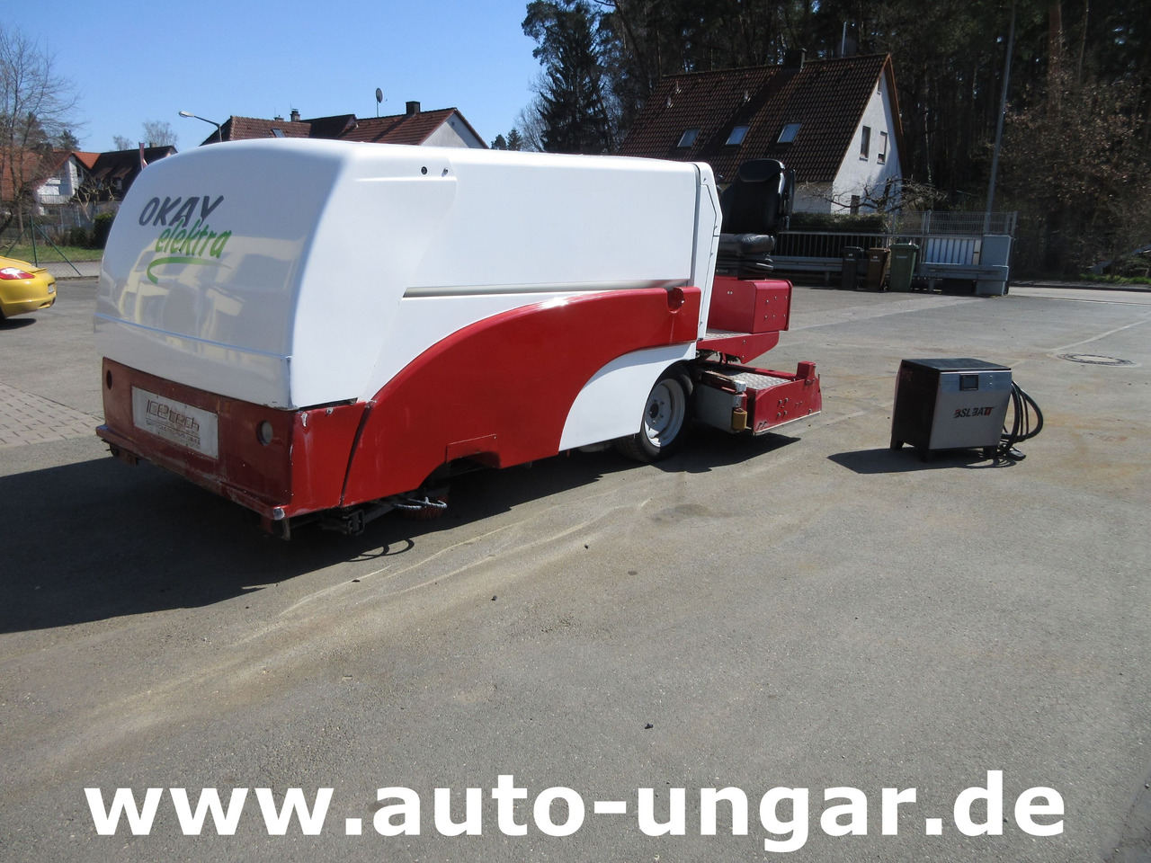 OKAY 3500 Elektra 80V IceResurfacer Elektro Eisbearbeitungsmaschine Zamboni - مركبة الخدمات الكهربائية: صور 1 OKAY 3500 Elektra 80V IceResurfacer Elektro Eisbearbeitungsmaschine Zamboni - مركبة الخدمات الكهربائية: صور 1