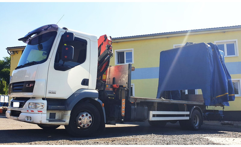 DAF 15t LF55.220 +Palfinger PK8500 - شاحنة ستارة, شاحنة كرين: صور 1 DAF 15t LF55.220 +Palfinger PK8500 - شاحنة ستارة, شاحنة كرين: صور 1