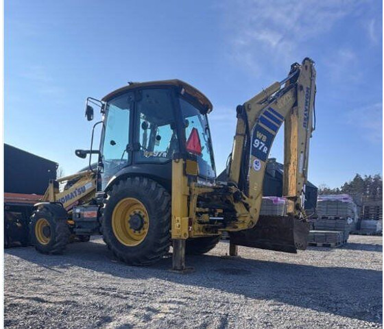 Komatsu WB 97R-8 - حفار متعدد الاستخدام: صور 3 Komatsu WB 97R-8 - حفار متعدد الاستخدام: صور 3