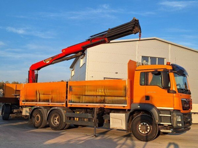 MAN TGS 26.440 - شاحنات مسطحة, شاحنة كرين: صور 1 MAN TGS 26.440 - شاحنات مسطحة, شاحنة كرين: صور 1