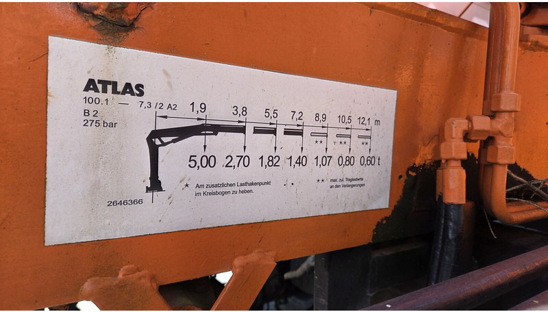 Mercedes-Benz UNIMOG 427.11 +12m! - قلابات, شاحنة كرين: صور 5 Mercedes-Benz UNIMOG 427.11 +12m! - قلابات, شاحنة كرين: صور 5