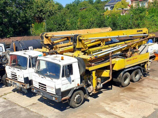 Schwing 2x! 25m BPL 601 +6x6 Tatra 815 (DOCS/KFZ MACHINE +1 no docs/kein - مضخة خرسانة: صور 1 Schwing 2x! 25m BPL 601 +6x6 Tatra 815 (DOCS/KFZ MACHINE +1 no docs/kein - مضخة خرسانة: صور 1