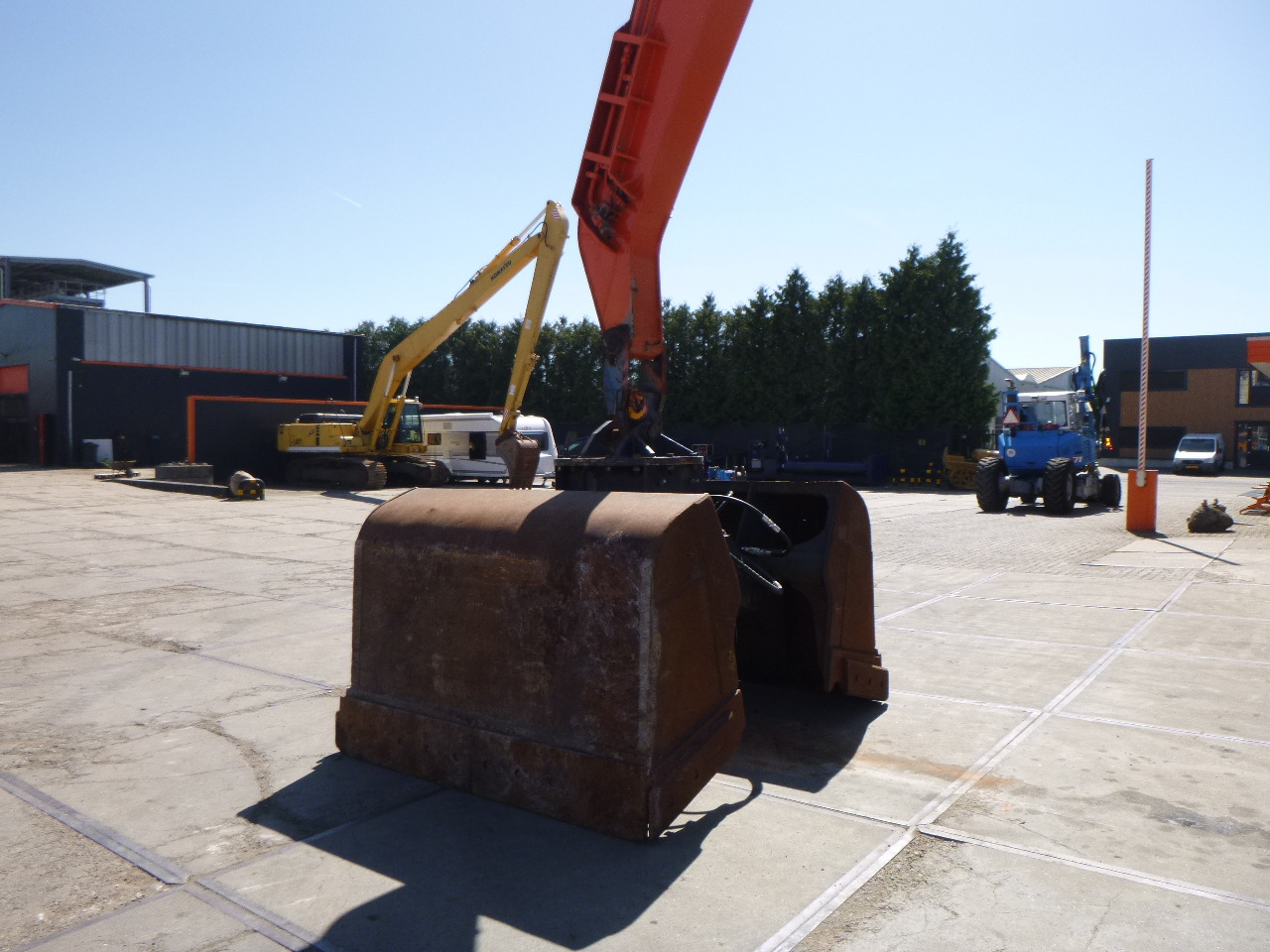 حفارة النقل والشحن FIAT-HITACHI EX455 Stationary dock/ship material handler: صور 10