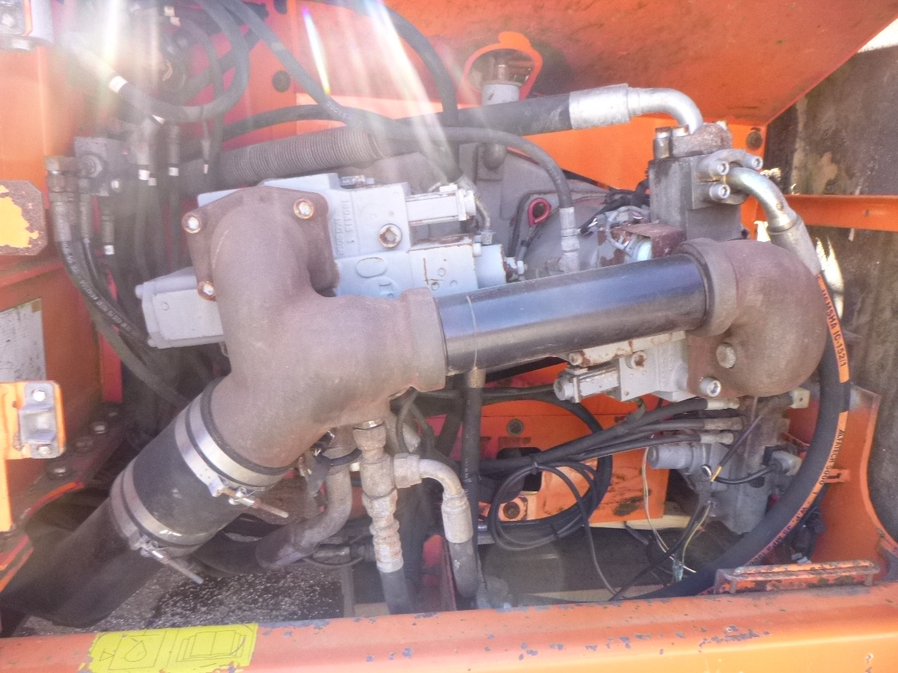 حفارة النقل والشحن FIAT-HITACHI EX455 Stationary dock/ship material handler: صور 14