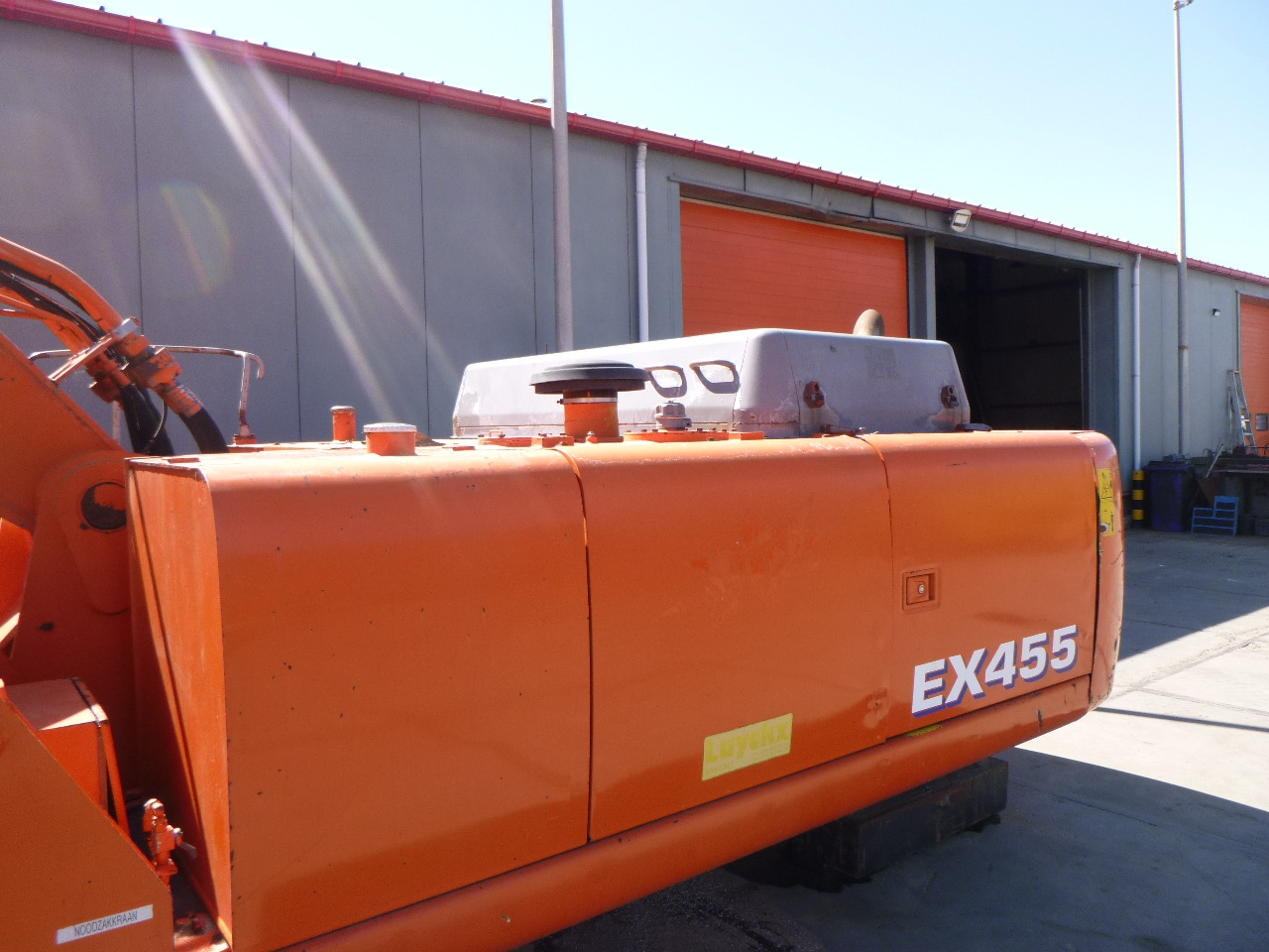 حفارة النقل والشحن FIAT-HITACHI EX455 Stationary dock/ship material handler: صور 29