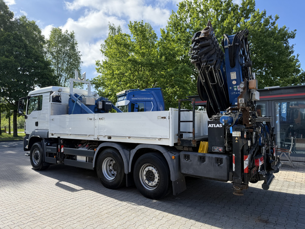 شاحنات مسطحة, شاحنة كرين MAN TGS 28.440 6X4H-4 Atlas 290 bis 24 Meter: صور 13
