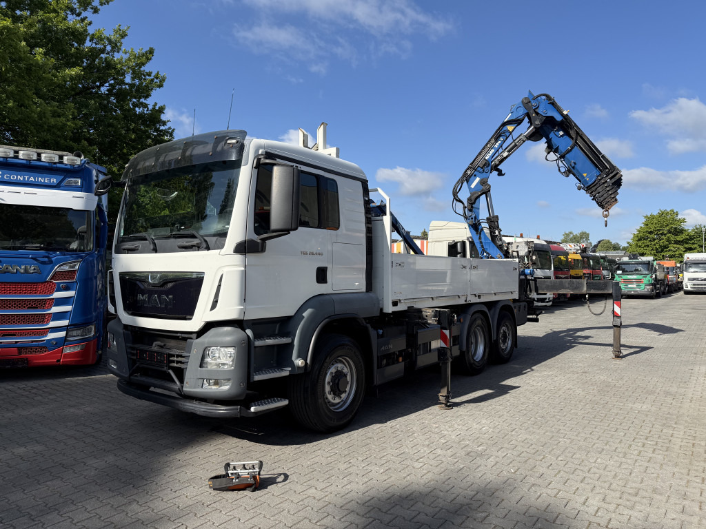 MAN TGS 28.440 6X4H-4 Atlas 290 bis 24 Meter - شاحنة كرين, شاحنات مسطحة: صور 1 MAN TGS 28.440 6X4H-4 Atlas 290 bis 24 Meter - شاحنة كرين, شاحنات مسطحة: صور 1