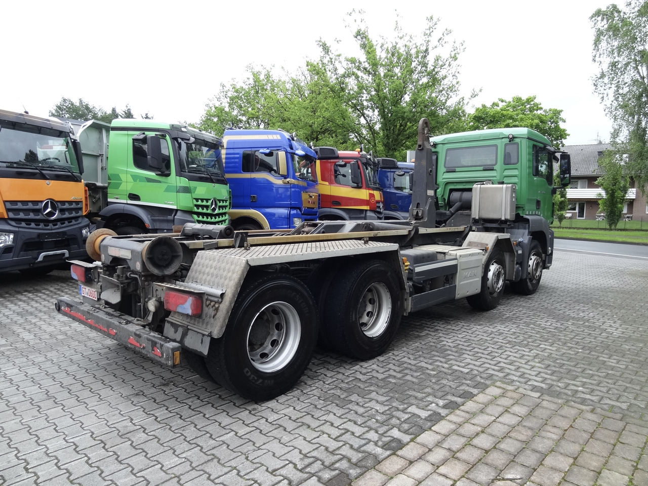 شاحنة ذات الخطاف MAN TGS 35.440 8X4 BB VDL Haken: صور 11