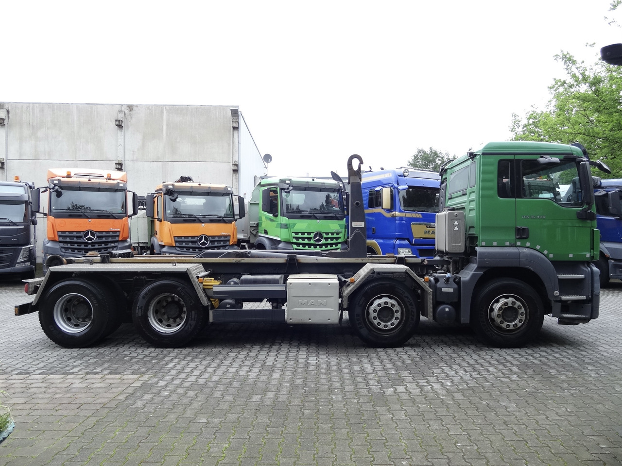 شاحنة ذات الخطاف MAN TGS 35.440 8X4 BB VDL Haken: صور 10