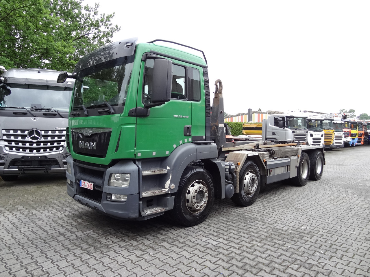 شاحنة ذات الخطاف MAN TGS 35.440 8X4 BB VDL Haken: صور 7