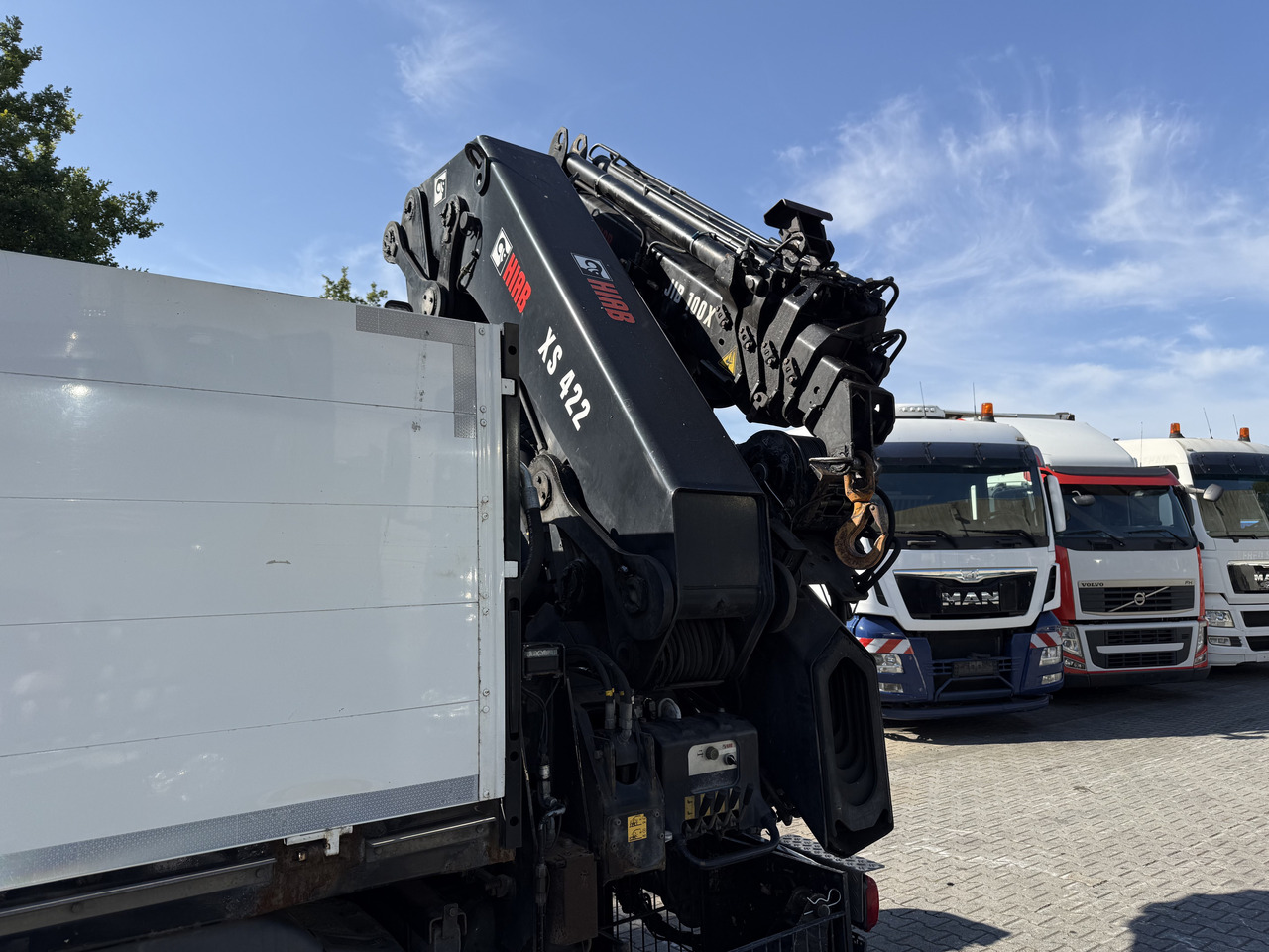 MAN TGX 26.480 6X2 Hiab 422 + Jib + Winde - شاحنات مسطحة, شاحنة كرين: صور 3 MAN TGX 26.480 6X2 Hiab 422 + Jib + Winde - شاحنات مسطحة, شاحنة كرين: صور 3