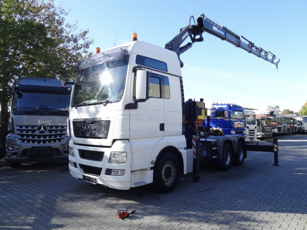 MAN TGX 33.480 6X4 Kran MKG 381 bis 20 Meter - شاحنة كرين, شاحنة جرار: صور 1 MAN TGX 33.480 6X4 Kran MKG 381 bis 20 Meter - شاحنة كرين, شاحنة جرار: صور 1