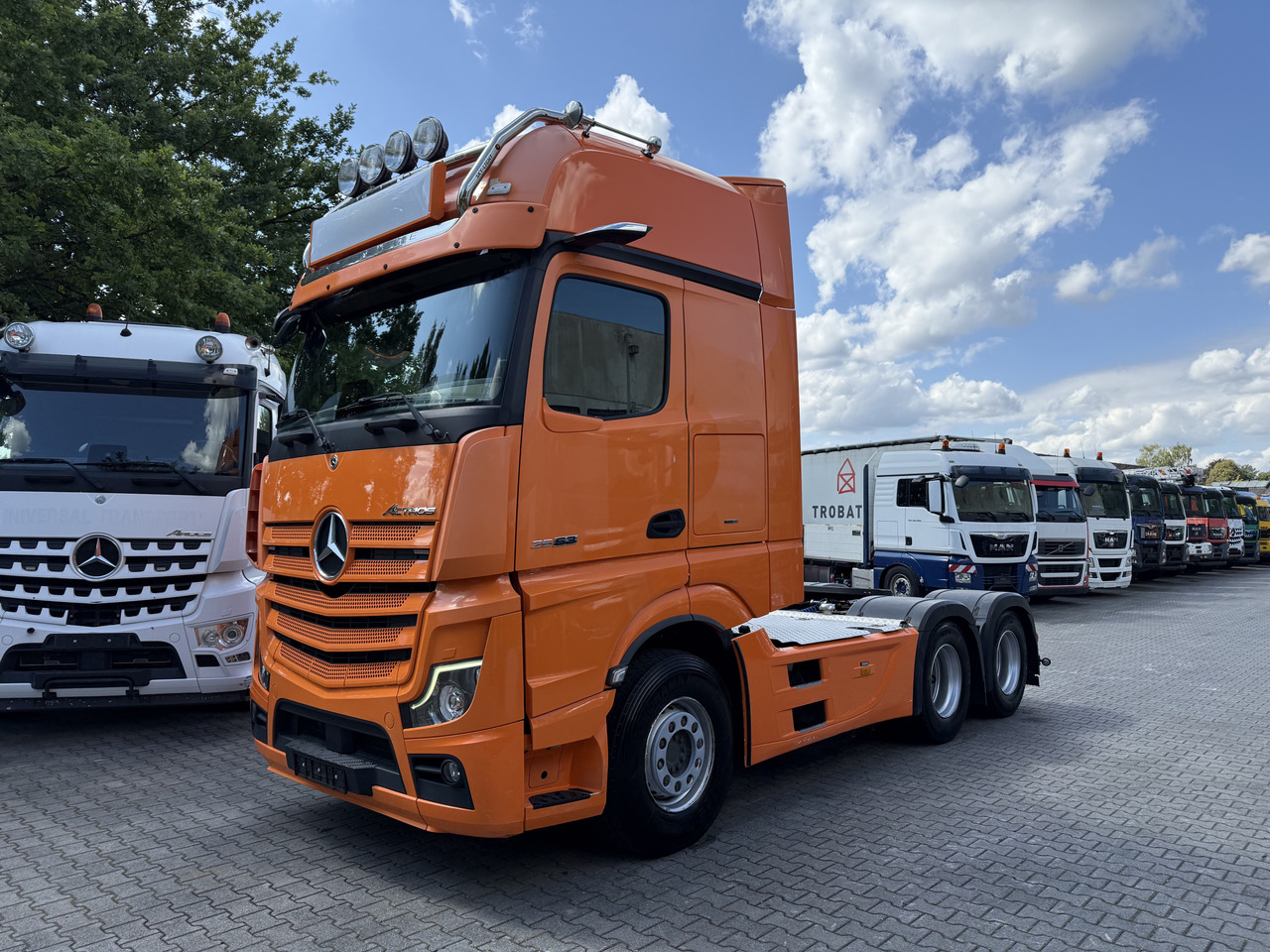 Mercedes-Benz Actros MP5 2663 6X4 Super Ausstattung - شاحنة جرار: صور 1 Mercedes-Benz Actros MP5 2663 6X4 Super Ausstattung - شاحنة جرار: صور 1