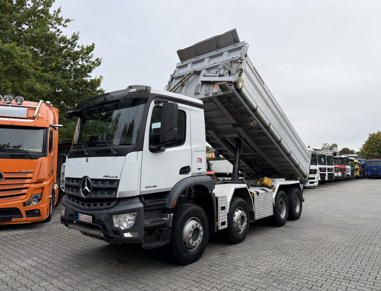 Mercedes-Benz Arocs 3246K 8X4 Meiller - قلابات: صور 1 Mercedes-Benz Arocs 3246K 8X4 Meiller - قلابات: صور 1