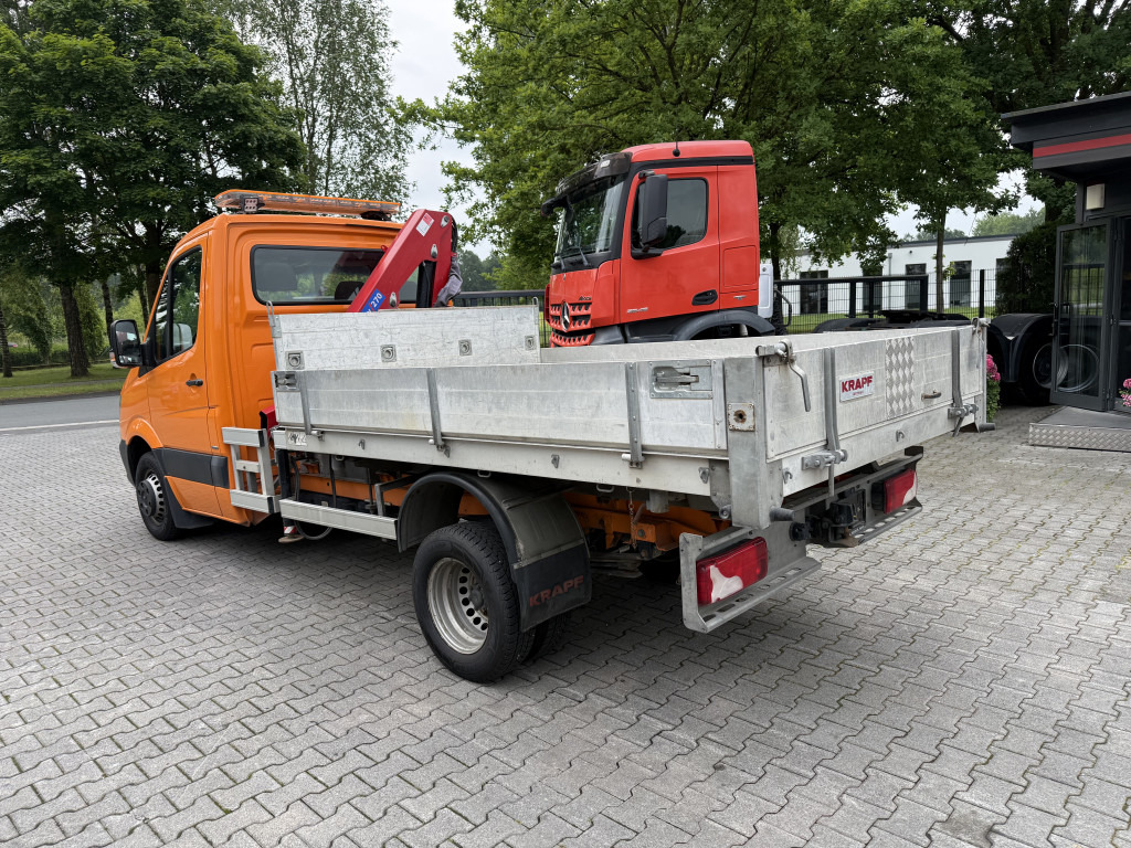 Mercedes-Benz Sprinter 516 Kipper mit Kran HMF 270 - قلاب صغير: صور 2 Mercedes-Benz Sprinter 516 Kipper mit Kran HMF 270 - قلاب صغير: صور 2