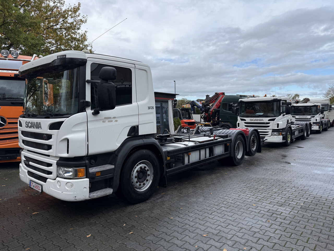 Scania P280 6X2*4 - الشاسيه شاحنة: صور 1 Scania P280 6X2*4 - الشاسيه شاحنة: صور 1
