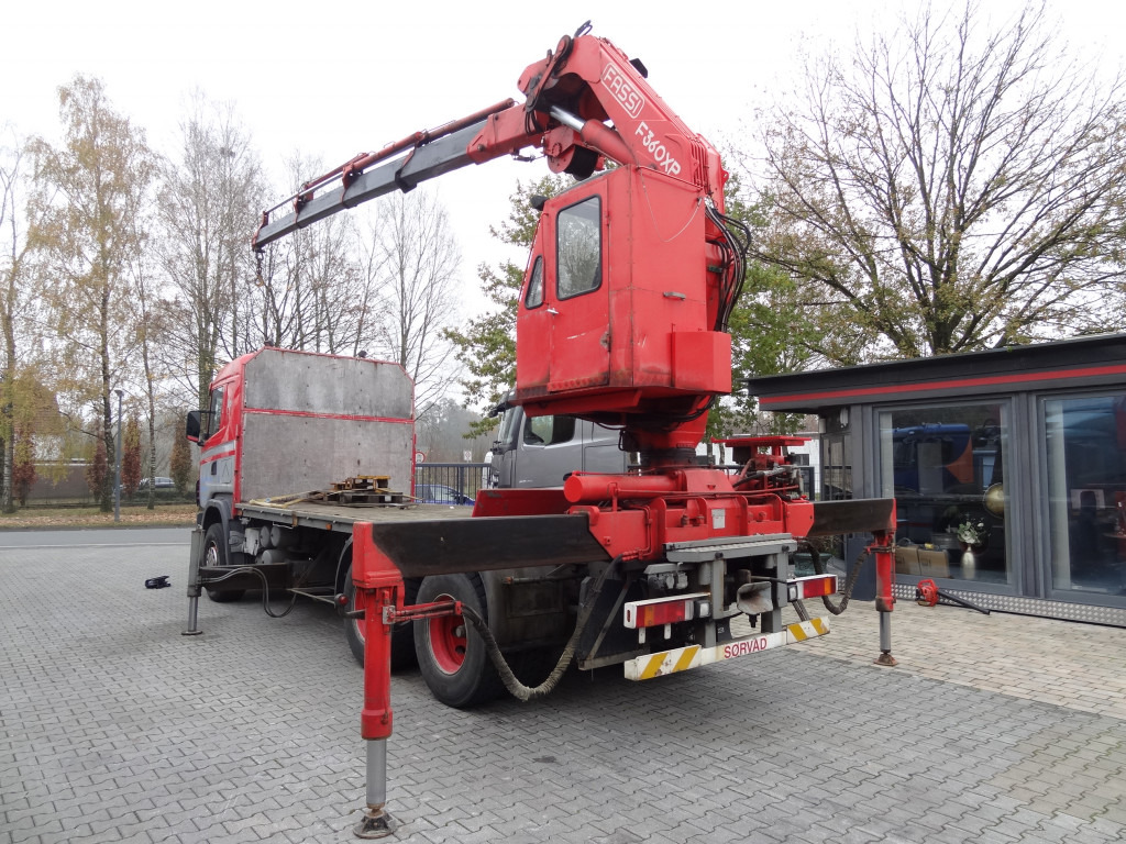 شاحنات مسطحة, شاحنة كرين Scania R144 460 6X4 Fassi 360 bis 25 Meter: صور 14
