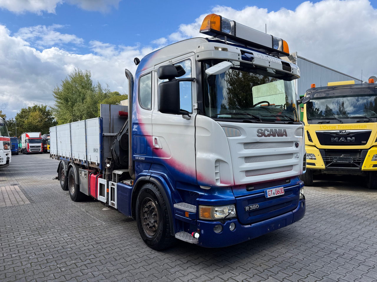 قلابات, شاحنة كرين Scania R380 6X2*4 Kipper mit Kran HIAB 220: صور 12 قلابات, شاحنة كرين Scania R380 6X2*4 Kipper mit Kran HIAB 220: صور 12