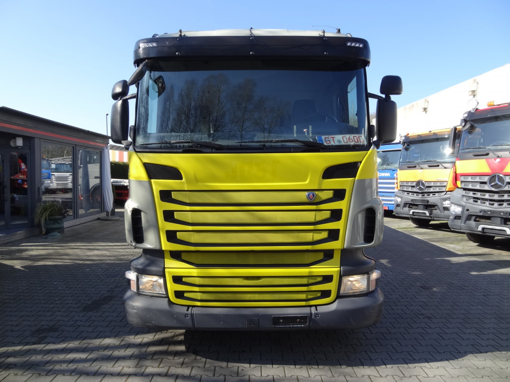 شاحنة كرين, شاحنات مسطحة Scania R440 6X2*4 Kran HMF 3000 bis 30 Meter: صور 11