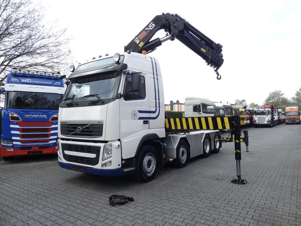 Volvo FH 500 8X4 Kran Hiab 800 EP-5 HiPro - شاحنة كرين, شاحنة جرار: صور 1 Volvo FH 500 8X4 Kran Hiab 800 EP-5 HiPro - شاحنة كرين, شاحنة جرار: صور 1