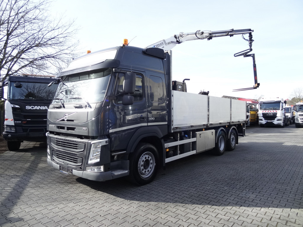 Volvo FM370 6X2*4 Kennis K14 Kran - شاحنات مسطحة, شاحنة كرين: صور 1 Volvo FM370 6X2*4 Kennis K14 Kran - شاحنات مسطحة, شاحنة كرين: صور 1