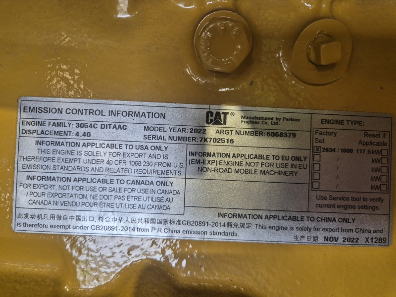 Caterpillar  3054C DITAAC Engine + Radiator - المحرك - معدات صناعية: صور 2 Caterpillar  3054C DITAAC Engine + Radiator - المحرك - معدات صناعية: صور 2