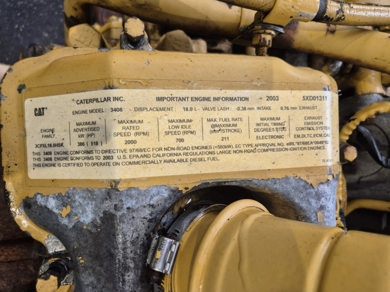 Caterpillar 3408E HEUI 5XD 637G Spec Engine (Plant) - المحرك - آلات البناء: صور 2 Caterpillar 3408E HEUI 5XD 637G Spec Engine (Plant) - المحرك - آلات البناء: صور 2