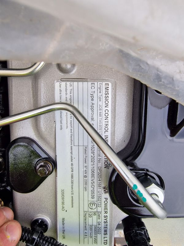 JCB 448 TA5-97E L2A Engine (Plant) - المحرك - آلات البناء: صور 2 JCB 448 TA5-97E L2A Engine (Plant) - المحرك - آلات البناء: صور 2