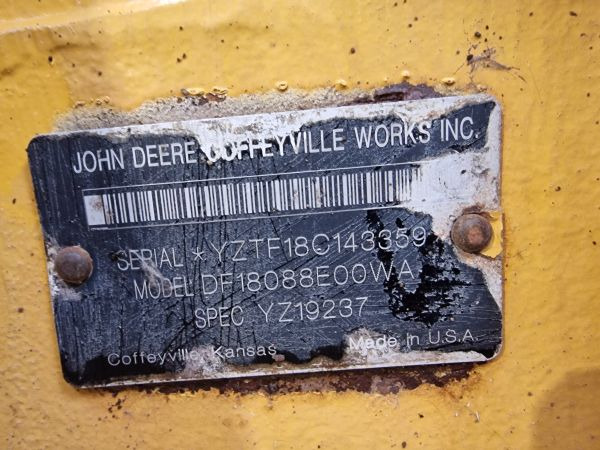John Deere DF180 with HFWD MOTOR GRADER Transmission - علبة التروس: صور 2 John Deere DF180 with HFWD MOTOR GRADER Transmission - علبة التروس: صور 2