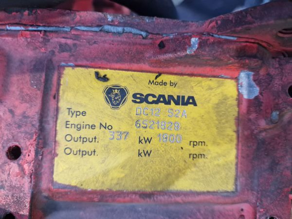 Scania DC12 52A Engine (Industrial) - المحرك - معدات صناعية: صور 2 Scania DC12 52A Engine (Industrial) - المحرك - معدات صناعية: صور 2